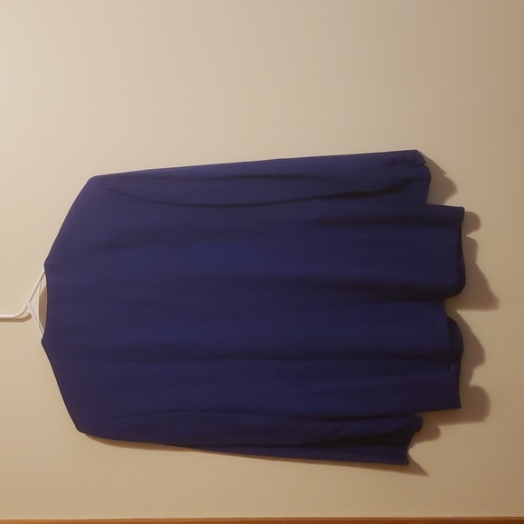 Christian Dior royal blue one button up blazer size 8. - Picture 4 of 4